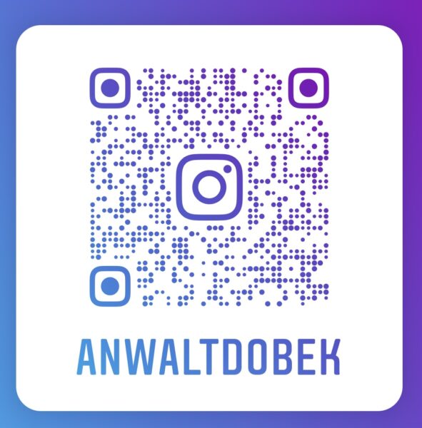Instagram Profil Anwalt Dobek